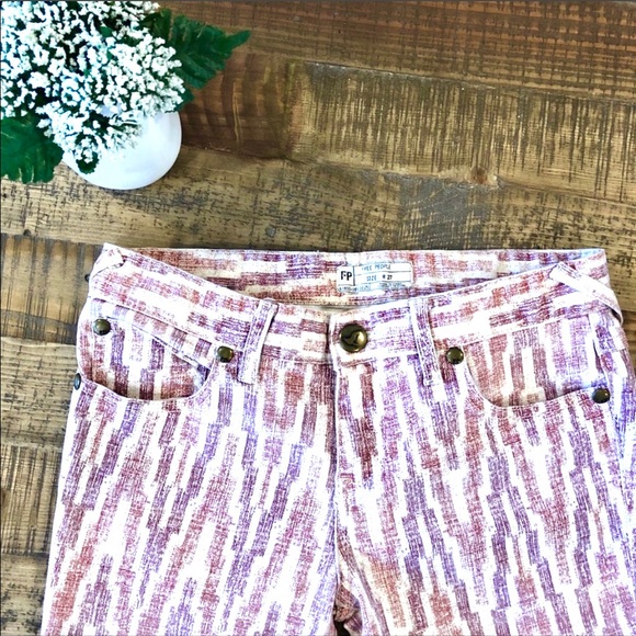 Free People ikat print pants - Picture 3 of 8